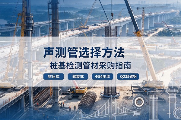 寿宁声测管选型标准
