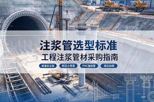 寿宁注浆管选型标准
