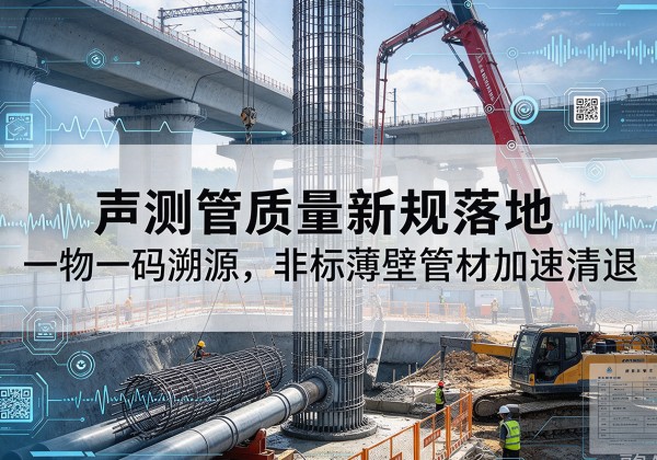 寿宁声测管质量新规落地，一物一码溯源，非标薄壁管材加速清退