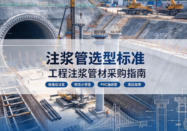 寿宁注浆管选型标准